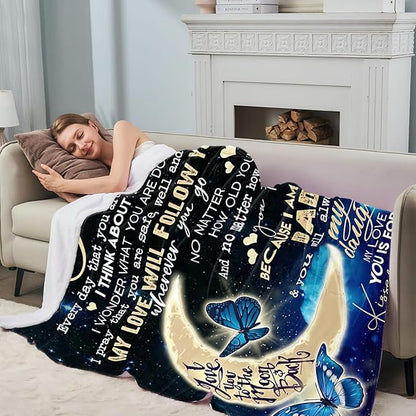 Special Gift For Your Daughter Blanket - From Dad