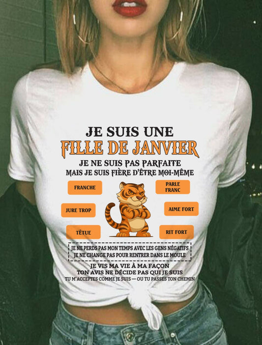 JE SUIS UNE FILLE DE JANVIER - fma SNOW01 / fr01 (SKU26T-01240-01)