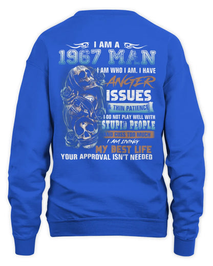 I AM A 1967 MAN US1967 (SKU07-114-67)