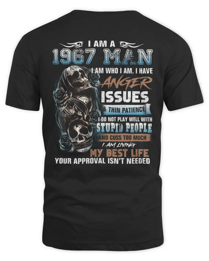 I AM A 1967 MAN US1967 (SKU07-114-67)