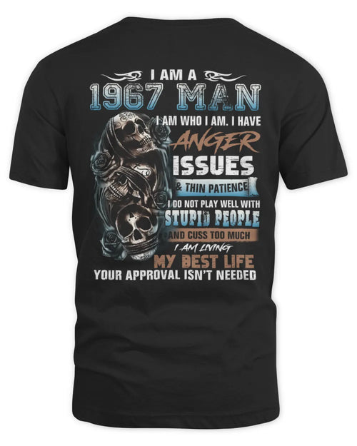 I AM A 1967 MAN US1967 (SKU07-114-67)