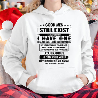 Good men Still Exist - gift for your girlfriend, wife from Husband - SNOW00 (SKU-GM-00)
