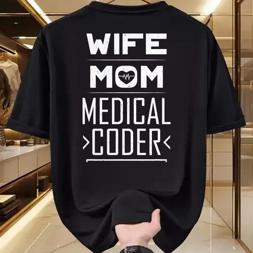 Funny Nurse Shirt, Nurse Unisex T-Shirt/Hoodie/Sweatshirt HLT00 - Medical Coder Shirt Mom Wife Medical Coding Biller Nurse T-Shirt