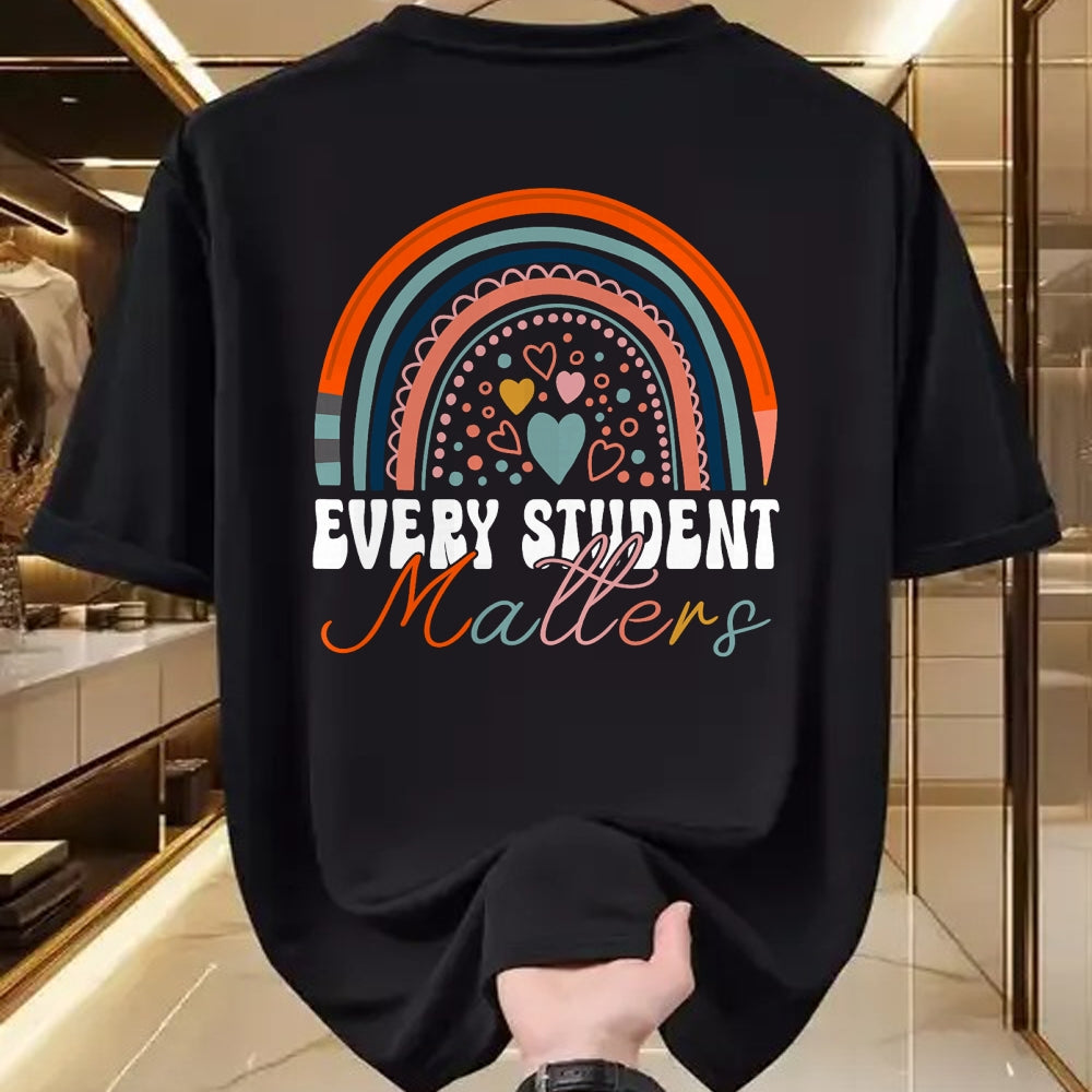 Best Teacher Shirt, Funny Teacher UnisexT-Shirt/Hoodie/Sweatshirt HLT00 - Every Student Matters Paraprofessional Support Teacher T-Shirt