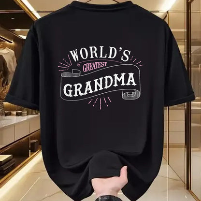 Best Grandma Shirt, Proud Grandma Unisex T-Shirt/Hoodie/Sweatshirt HLT00 - Worlds Greatest Grandma Shirt Super Gift Idea For Grandma T-Shirt