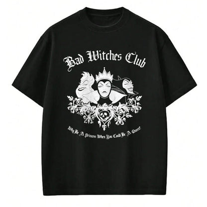 Best Wife Shirt, Wife and Husband Unisex T-Shirt/Hoodie/Sweatshirt HLT00 - Disney Villains Bad Witches Club Group Shot Vintage T-Shirt (1)