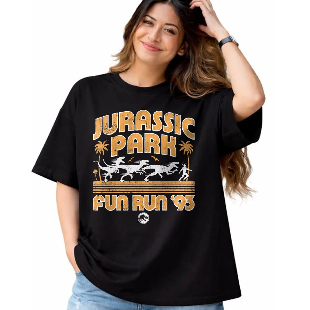 Best Dinosaur Lover Shirt, Funny Dinosaur UnisexT-Shirt/Hoodie/Sweatshirt HLT00 - Jurassic Park Fun Run _93 T-Shirt