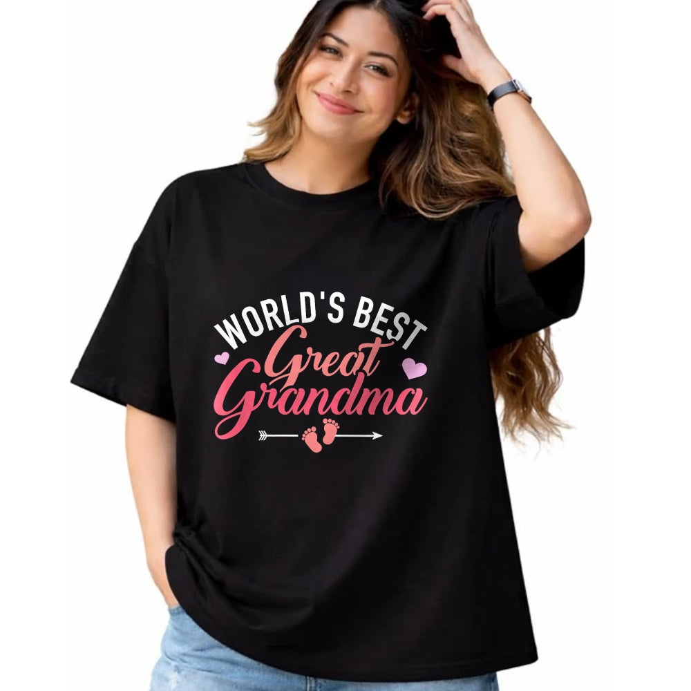 Best Grandma Shirt, Proud Grandma Unisex T-Shirt/Hoodie/Sweatshirt HLT00 - World's best great grandma T-Shirt