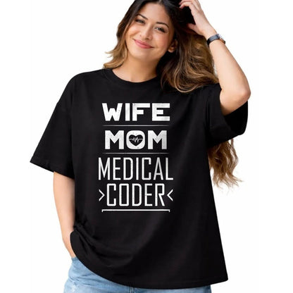 Funny Nurse Shirt, Nurse Unisex T-Shirt/Hoodie/Sweatshirt HLT00 - Medical Coder Shirt Mom Wife Medical Coding Biller Nurse T-Shirt