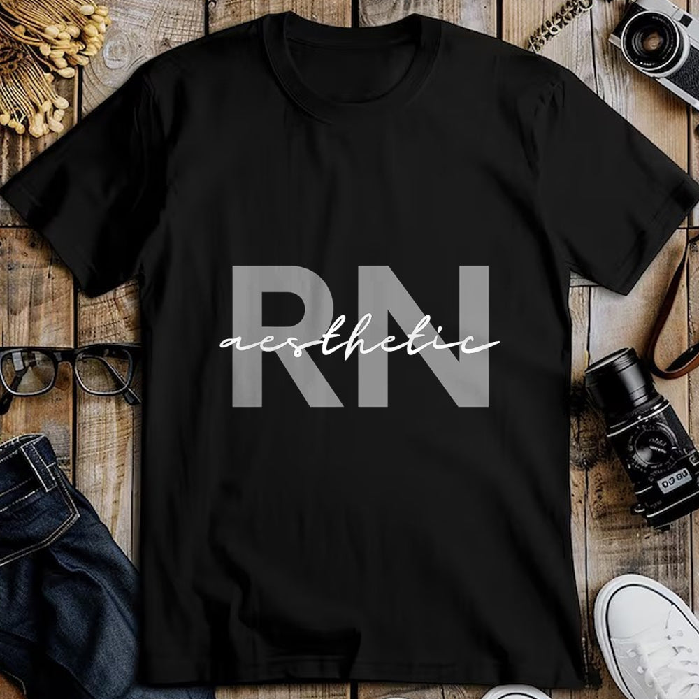 Funny Nurse Shirt, Nurse Unisex T-Shirt/Hoodie/Sweatshirt HLT00 - Aesthetic Nurse Cosmetic RN Registered Nurse Syringe T-Shirt