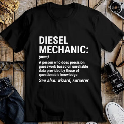 Best Mechanic Life Shirt, Funny Mechanic UnisexT-Shirt/Hoodie/Sweatshirt HLT00 - Diesel Mechanic Definition T-Shirt Funny Mechanic Tee Gift T-Shirt
