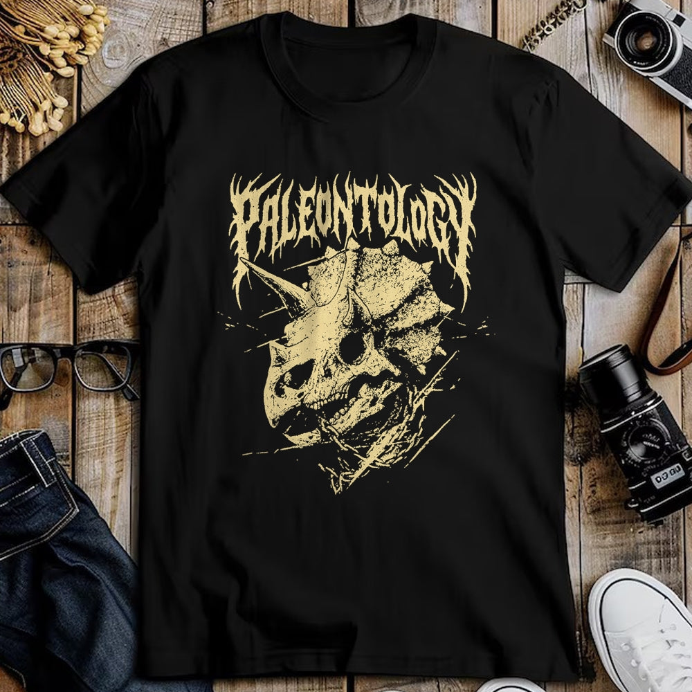 Best Dinosaur Lover Shirt, Funny Dinosaur UnisexT-Shirt/Hoodie/Sweatshirt HLT00 - Paleontology Metal Triceratops Skull and Chains Dinosaur Art T-Shirt