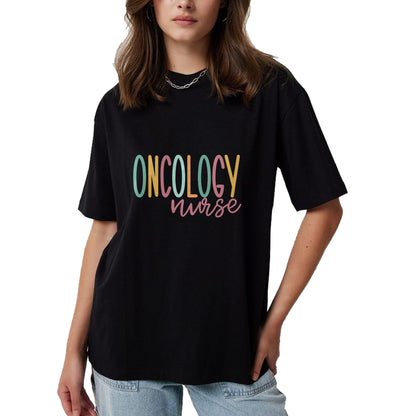 Funny Nurse Shirt, Nurse Unisex T-Shirt/Hoodie/Sweatshirt HLT00 - Cute Oncology Nurse Long Sleeve T-Shirt