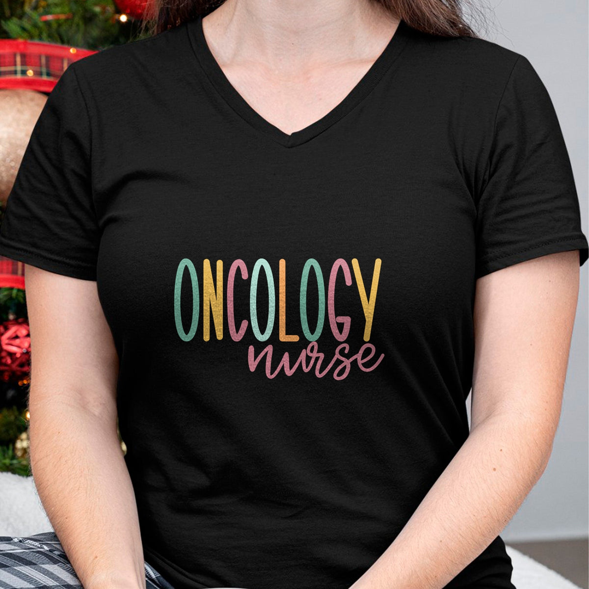 Funny Nurse Shirt, Nurse Unisex T-Shirt/Hoodie/Sweatshirt HLT00 - Cute Oncology Nurse Long Sleeve T-Shirt