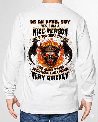 APRIL SHIRT, EVERYTHING CAN CHANGE VERY QUICKLY - SNOW04 (SKU2605-78-04)