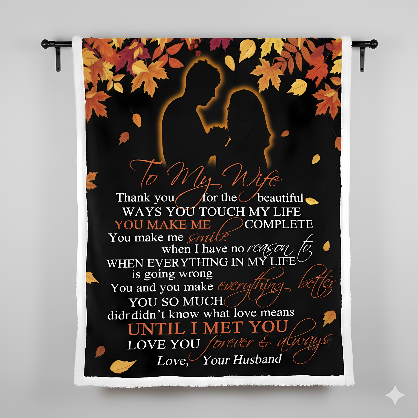 Special Gift For Your Wife Blanket - From Husband