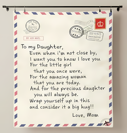 Special Gift For Your Daughter Blanket - From Mom