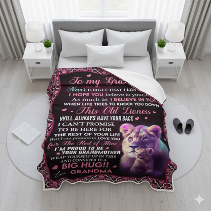 Special Gift For Your Grandson Blanket - From Grandma