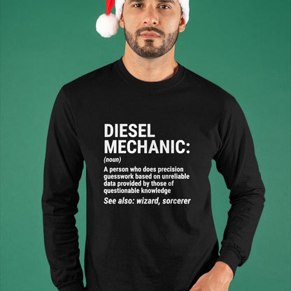 Best Mechanic Life Shirt, Funny Mechanic UnisexT-Shirt/Hoodie/Sweatshirt HLT00 - Diesel Mechanic Definition T-Shirt Funny Mechanic Tee Gift T-Shirt