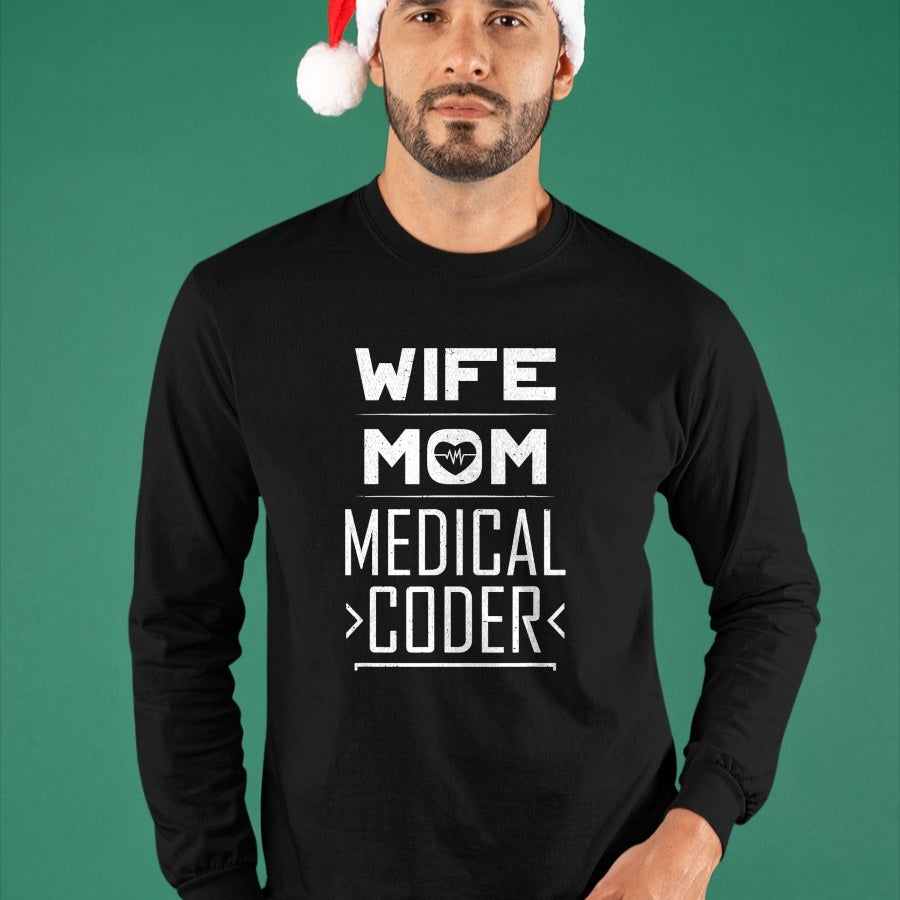 Funny Nurse Shirt, Nurse Unisex T-Shirt/Hoodie/Sweatshirt HLT00 - Medical Coder Shirt Mom Wife Medical Coding Biller Nurse T-Shirt
