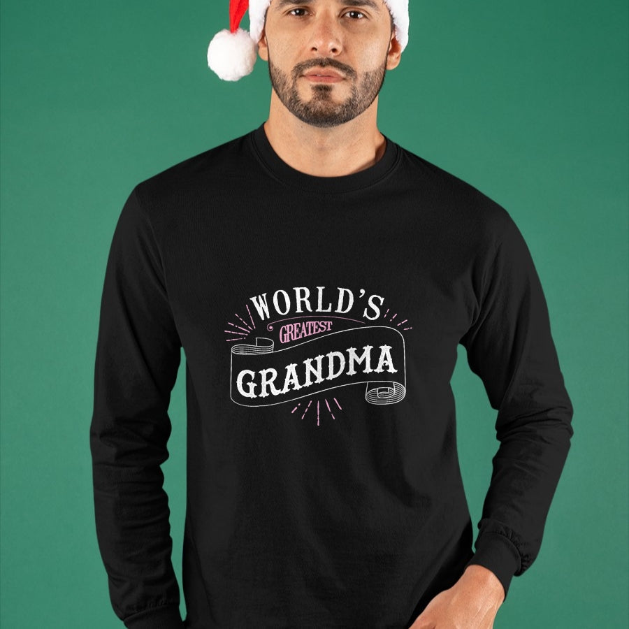 Best Grandma Shirt, Proud Grandma Unisex T-Shirt/Hoodie/Sweatshirt HLT00 - Worlds Greatest Grandma Shirt Super Gift Idea For Grandma T-Shirt