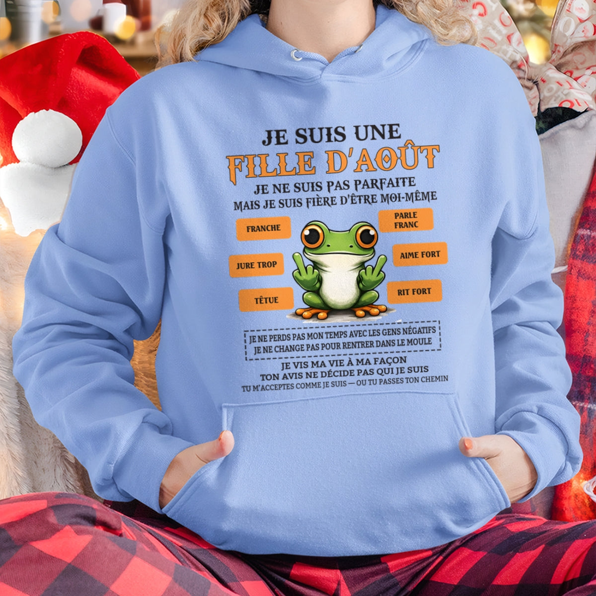 JE SUIS UNE FILLE D’AOÛT      - fma SNOW08 / fr08 (SKU2603-02-08)