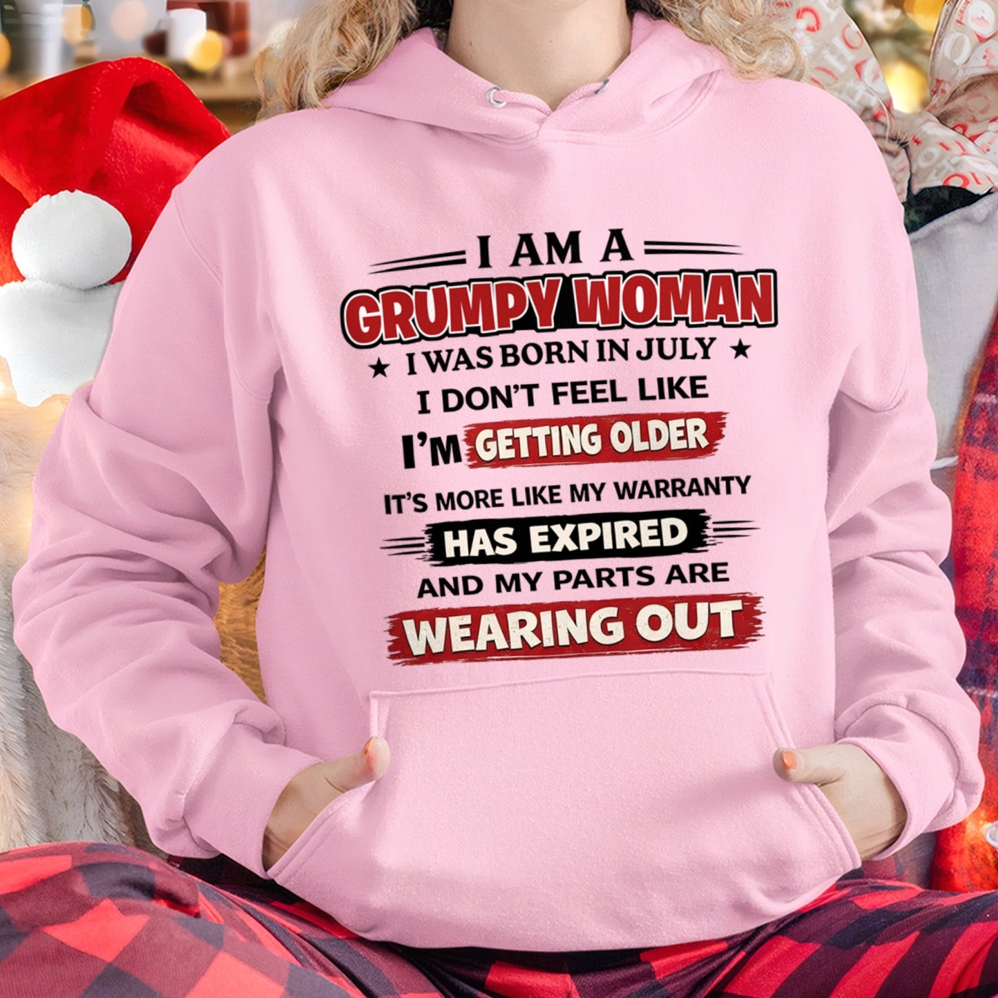 SNOW07 - Funny Grumpy Woman Shirt Born in July – Birthday Gift Idea - FMA (SKU2602-177-07)