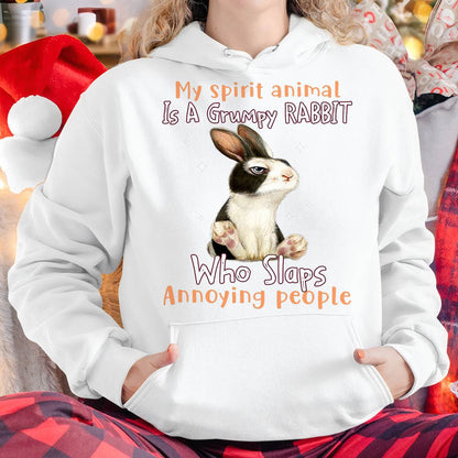 My Spirit Animal is a Grumpy Rabbit rabbit lovers T-Shirt