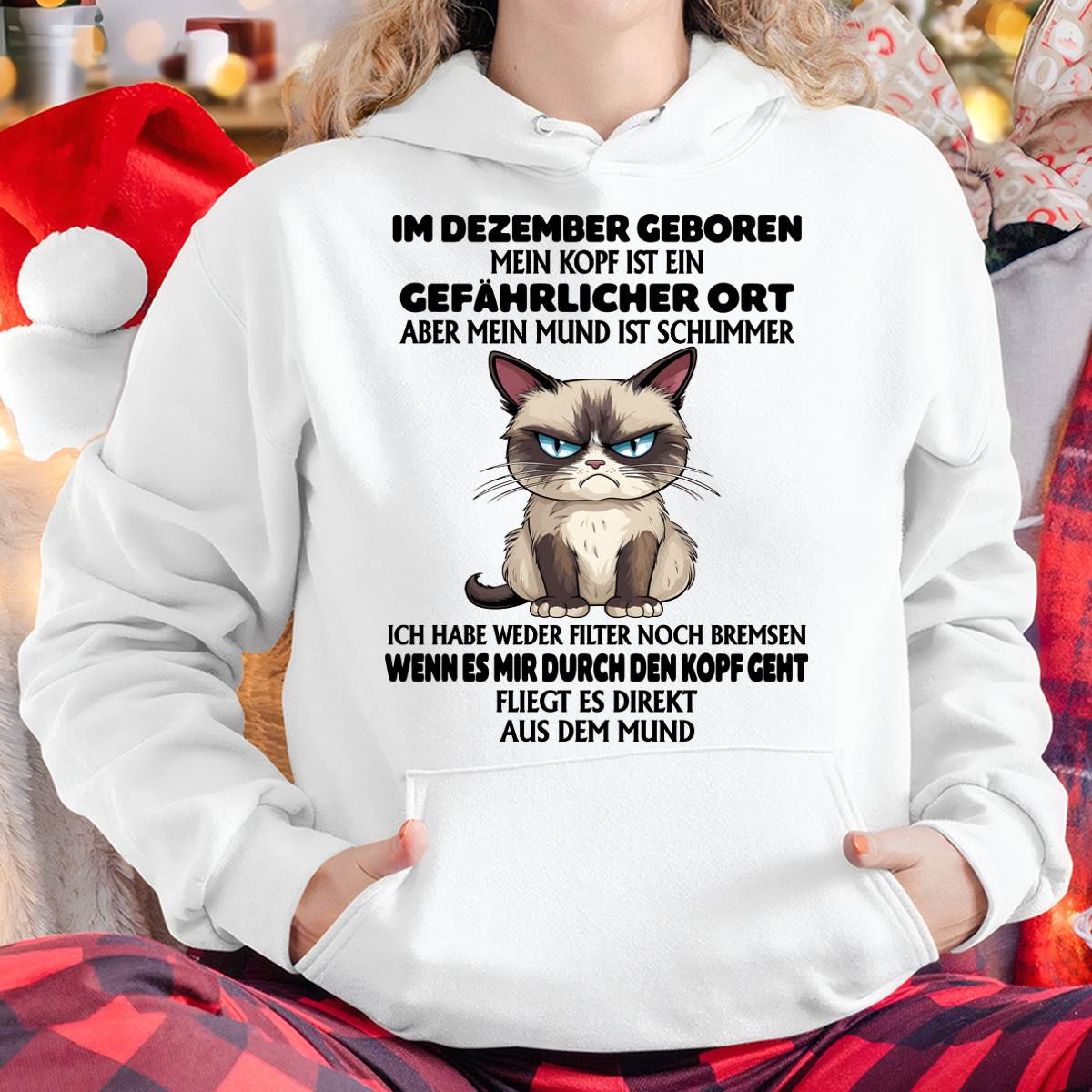 DEZEMBER, MEIN KOPF IST EIN GEFÄHRLICHER ORT - SNOW GER12 (SKU2605-382-12)
