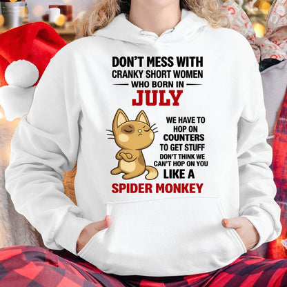 JULY SHIRT, DON'T MESS WITH SHORT LADY - FMA SNOW07 (SKU2603-310-07)