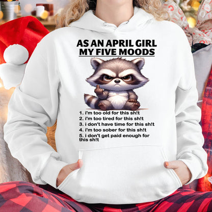 APRIL SHIRT, MY FIVE MOODS - SNOW04 (SKU2603-74-04)