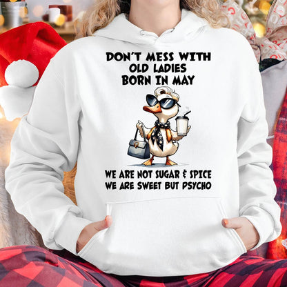 MAY SHIRT, WE ARE NOT SUGAR & SPICE WE ARE SWEET BUT PSYCHO - SNOW05 (SKU2606-207-05)