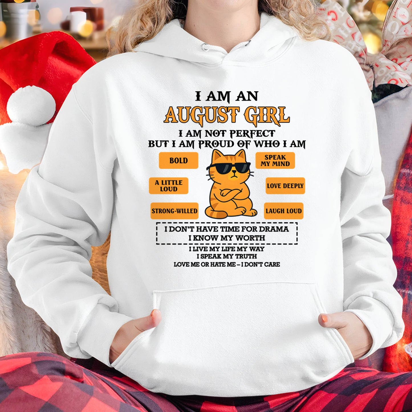 AUGUST SHIRT, I AM PROUD OF WHO I AM - FMA SNOW08 (SKU2603-292-08)