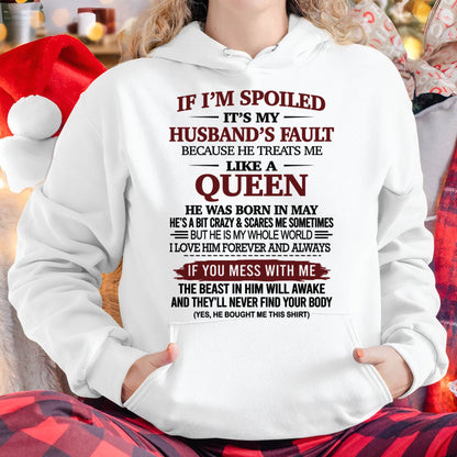 JUNE, IF I’M SPOILED IT’S MY HUSBAND’S FAULT – SNOW FEMALE06 (SKU26T-01-37-06)
