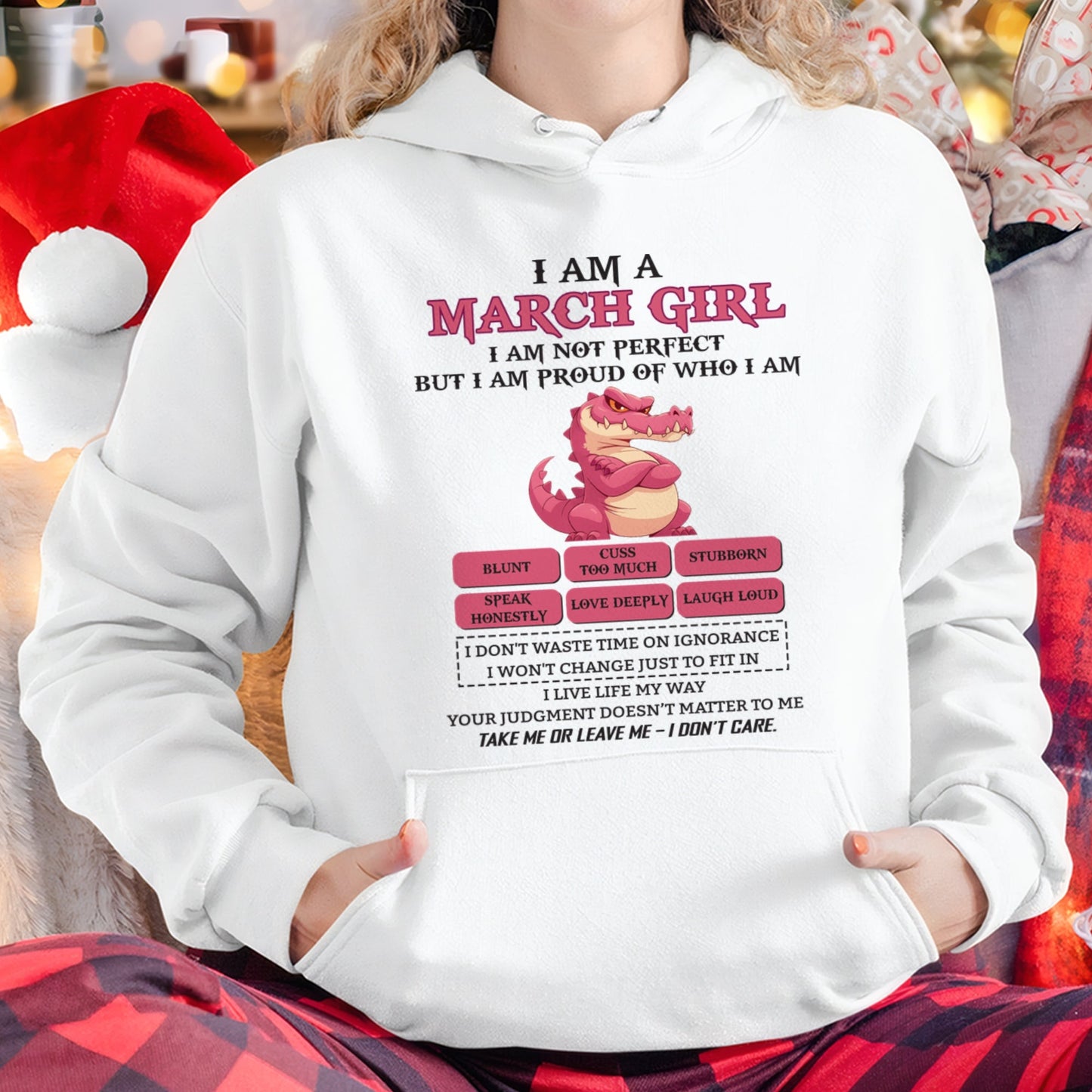 March Girl Shirt – Birthday Gift for Women - SNOW03 FMA (SKU10-80-03)