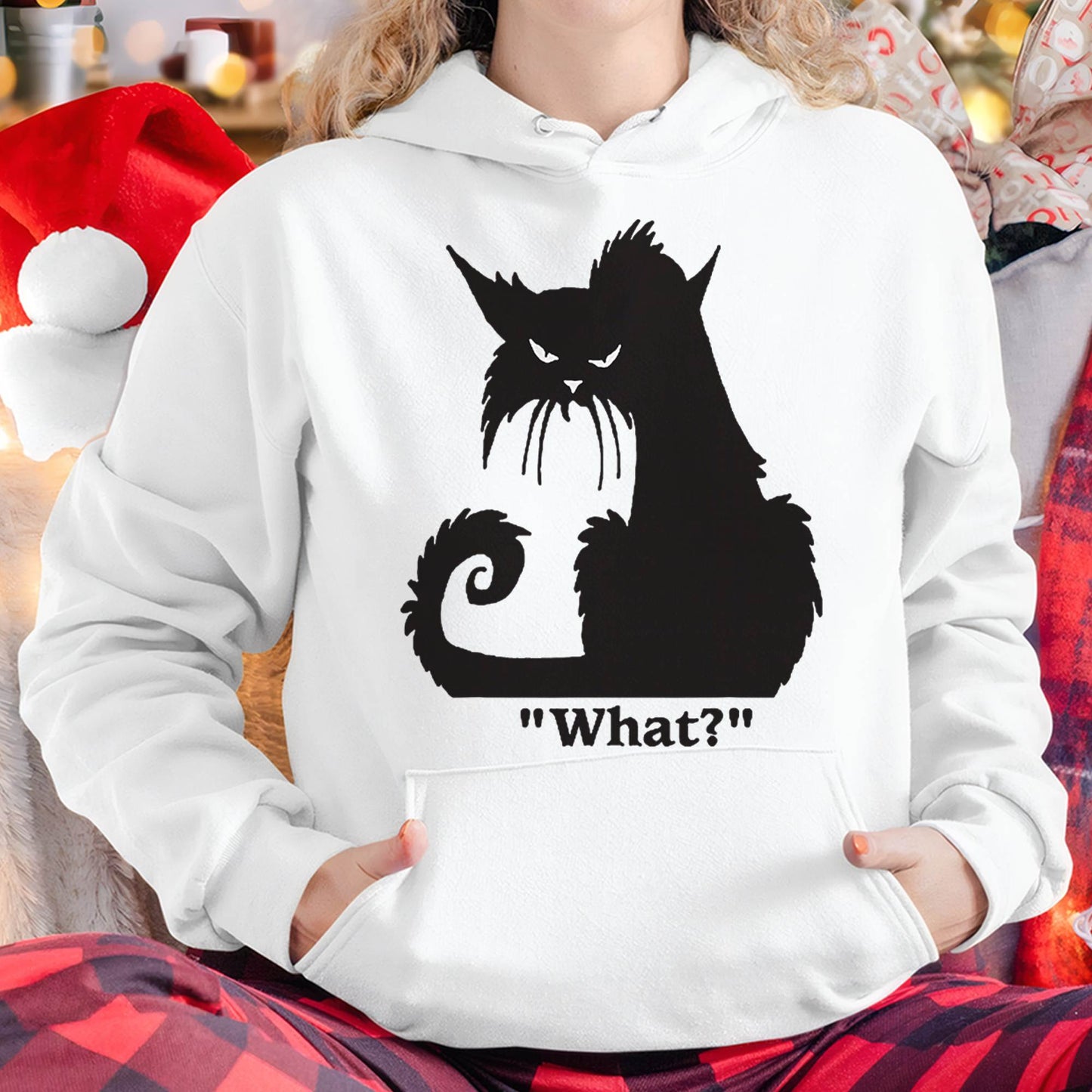 Cat What Funny Shirt T-Shirt