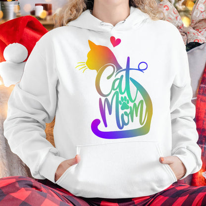 Cat Mom Cat Lover Cute Mother's Day Mama I Love My Cat T-Shirt