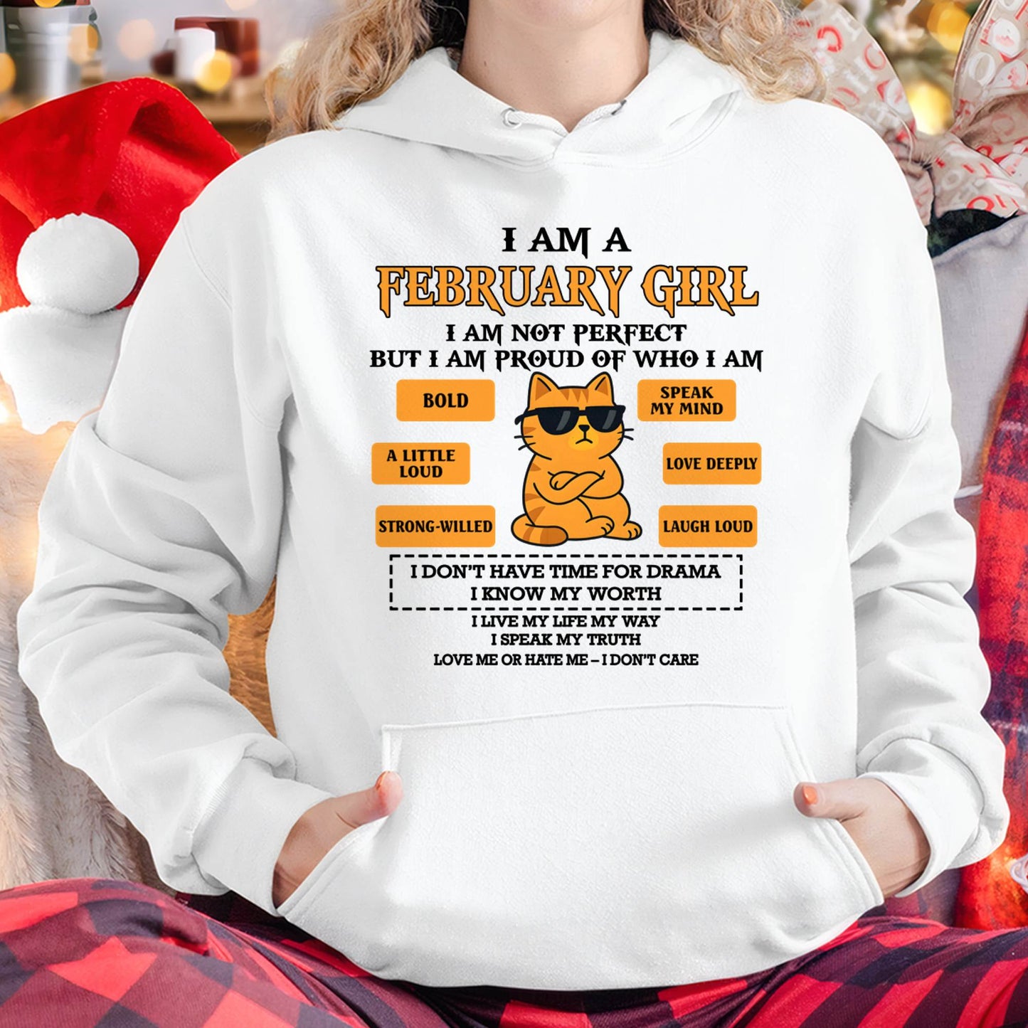 FEBRUARY SHIRT, I AM PROUD OF WHO I AM - FMA SNOW02 (SKU2603-292-02)