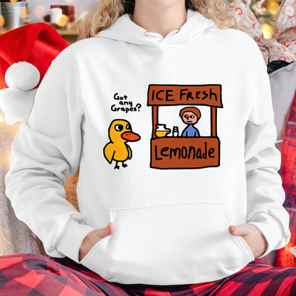 The Duck Song Got Any Grapes Funny Meme T-Shirt