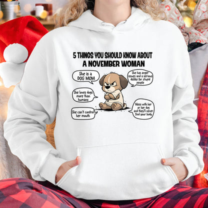 NOVEMBER SHIRT, 5 THINGS YOU SHOULD KNOW ABOUT THIS WOMAN - SNOW11 (SKU2604-311-11)