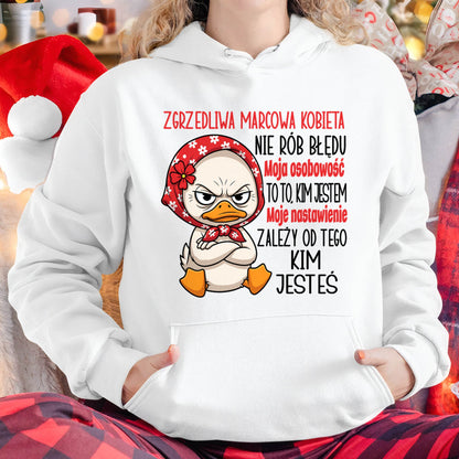MARCOWA, Moje nastawienie ZALEŻY OD TEGO KIM JESTEŚ - SNOW PO03 (SKU2606-57-03)