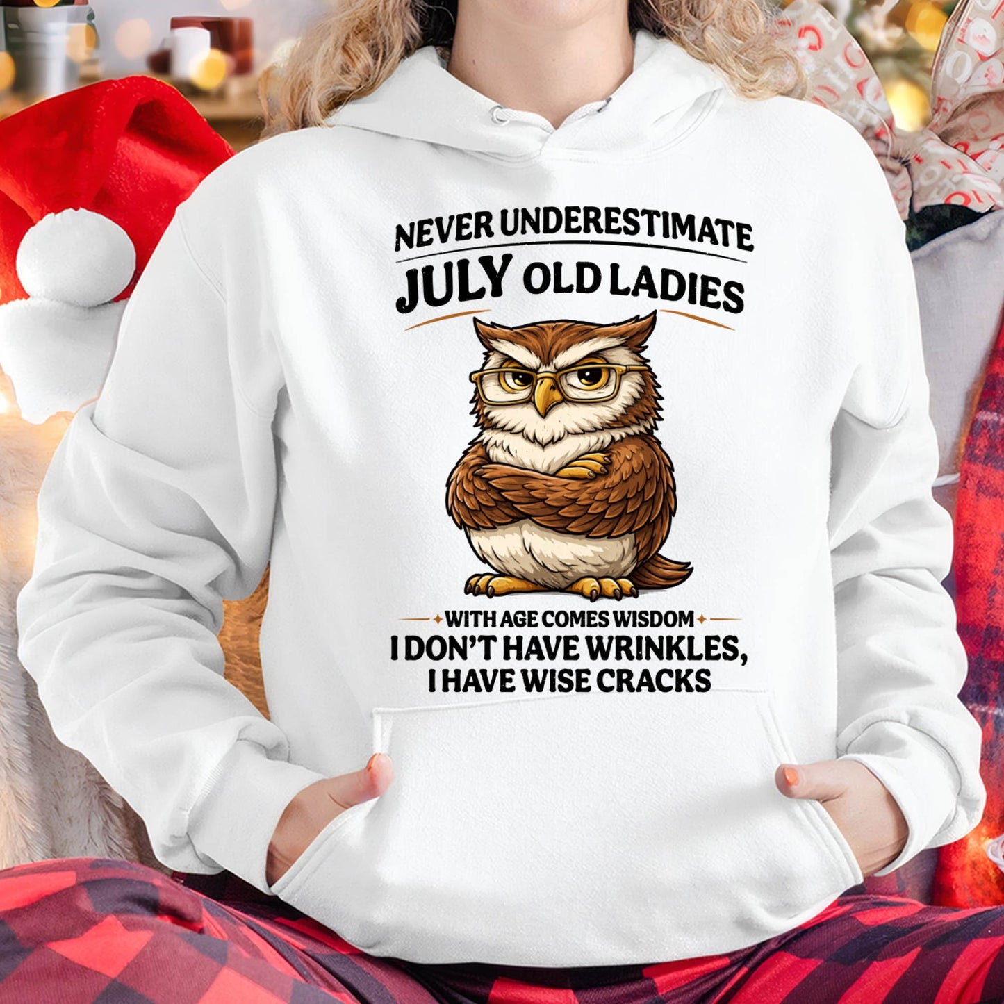 JULY SHIRT, With age comes wisdom - FMA SNOW07 (SKU2604-101-07)