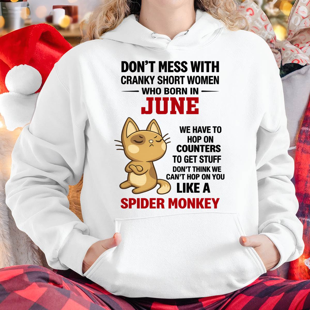 JUNE SHIRT, DON'T MESS WITH SHORT LADY - FMA SNOW06 (SKU2603-310-06)