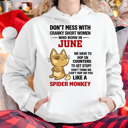 JUNE SHIRT, DON'T MESS WITH SHORT LADY - FMA SNOW06 (SKU2603-310-06)