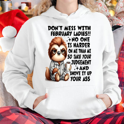 FEBRUARY SHIRT NO ONE IS HARDER ON ME THAN ME - SNOW02 (SKU2605-195-02)