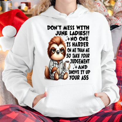 JUNE SHIRT NO ONE IS HARDER ON ME THAN ME - SNOW06 (SKU2605-195-06)