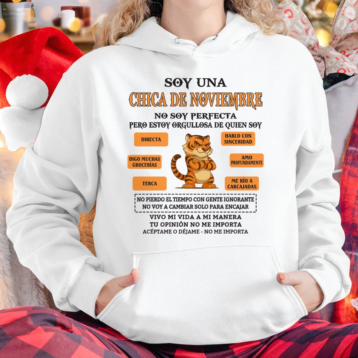 NOVEMBER SHIRT, NO SOY PERFECTA PERO ESTOY ORGULLOSA DE QUIEN SOY - SNOW11 (SKU2604-45-11)
