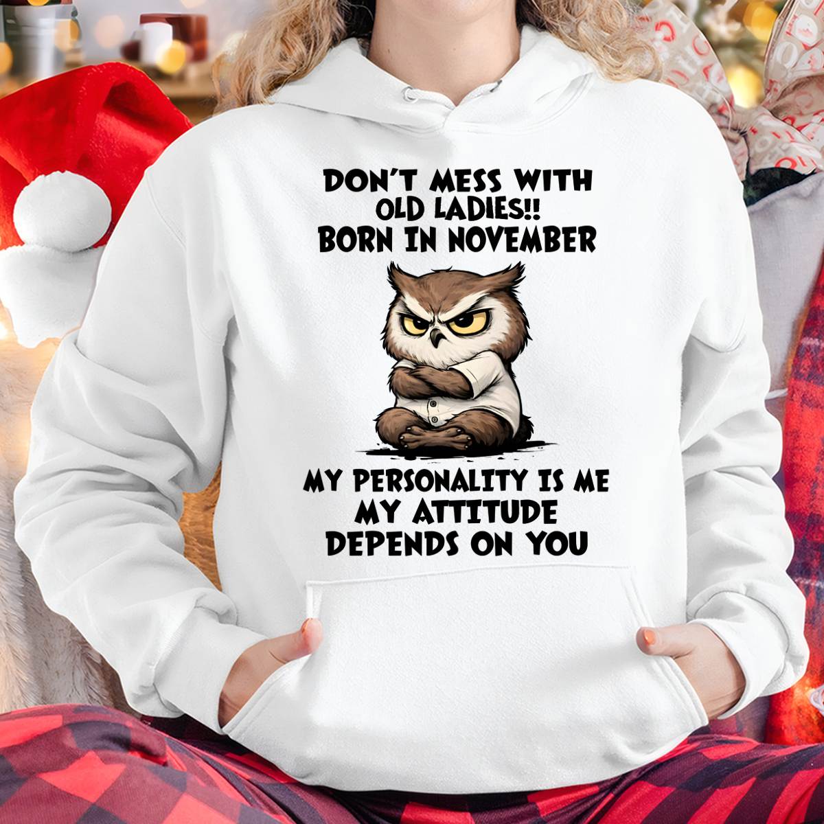 NOVEMBER SHIRT, MY ATTITUDE DEPENDS ON YOU - FMA SNOW11 (SKU2604-58-11)