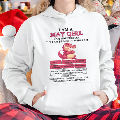 May Girl Shirt – Birthday Gift for Women - SNOW05 FMA (SKU10-80-05)