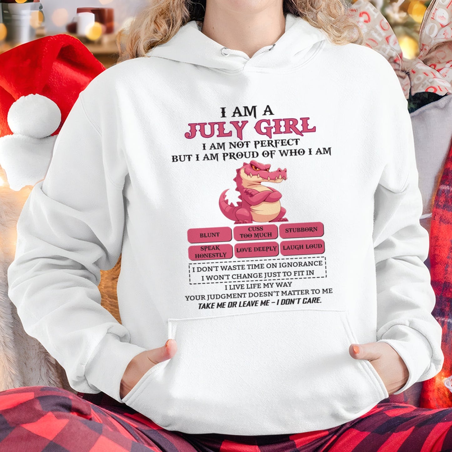 July Girl Shirt – Birthday Gift for Women - SNOW07 FMA (SKU10-80-07)